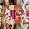 2PCS Mexican Table Runners – 14 x 86 Inch Rainbow Fiesta Linen Table Decor – Cinco de Mayo & Día de los Muertos Party Decorations for Boho Mexican Theme Parties, Picnics & Home Dining – Perfect for Mother's Day Card Making Displays
